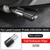 For 2024-2026 Toyota Land Cruiser 250 LC250 Prado 250 Stainless Steel Exhaust Tip Tailpipe Cover Exterior Upgrade Accessories