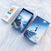 Moonlight Story Tarot Cards Set, 78 Cards 13x8 Cm,, Includes Paper Instructions, Each card unfolds like asmall story