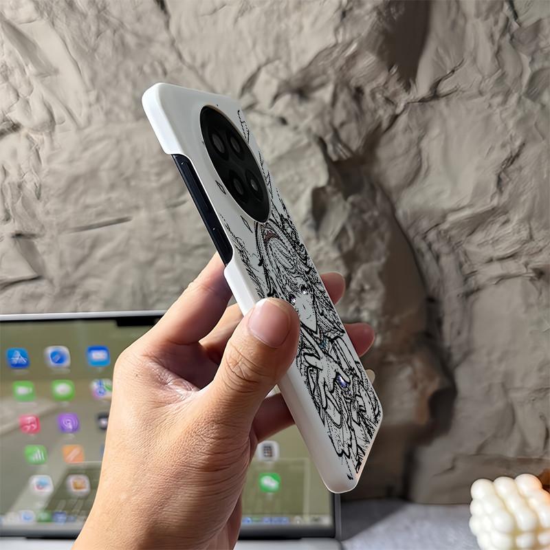 Mikro Matowe Twarde Etui na Telefon Odporne na Odciski Palców Półowinięte Odporne na Wstrząsy Pokrowiec dla OnePlus Ace 6 6T 5 Pro 15 13 13T 13R 12 Ace 3V 2V