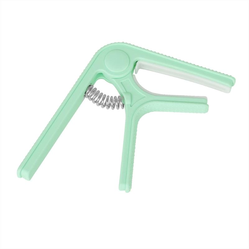 Guitar Tuning Clamp Quick-Change Guitar Capo Clip Nonslip Tone Clip for Acoustic, Folk, Electric Guitar and Ukulele