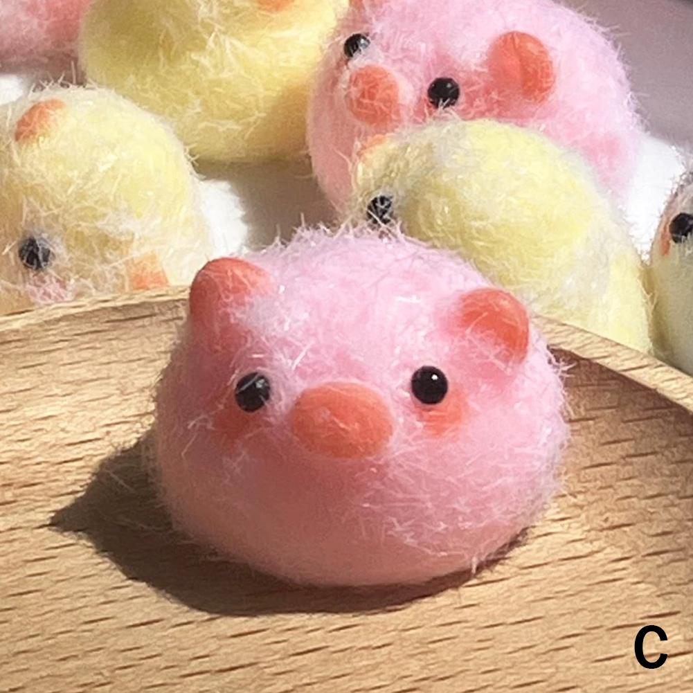 Sticky TPR Anti-stress Toys Mini Chick Pig Penguin Fidget Toy Stress New Relief Toy Relief Mini A4G9