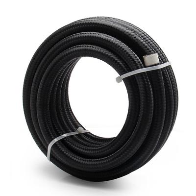 Tuyau VEHSUN, Diamètre Intérieur 0,4 pouce (11.13 mm), AN8, Tuyau de carburant 3M, Acier inoxydable