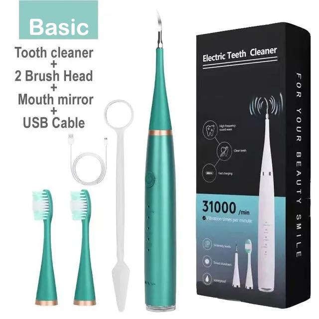 

Звуковые перезаряжаемые электрические зубные щетки, очиститель зубов, отбеливающий инструмент, водонепроницаемое USB-устройство для быстрой зарядки зубной щетки