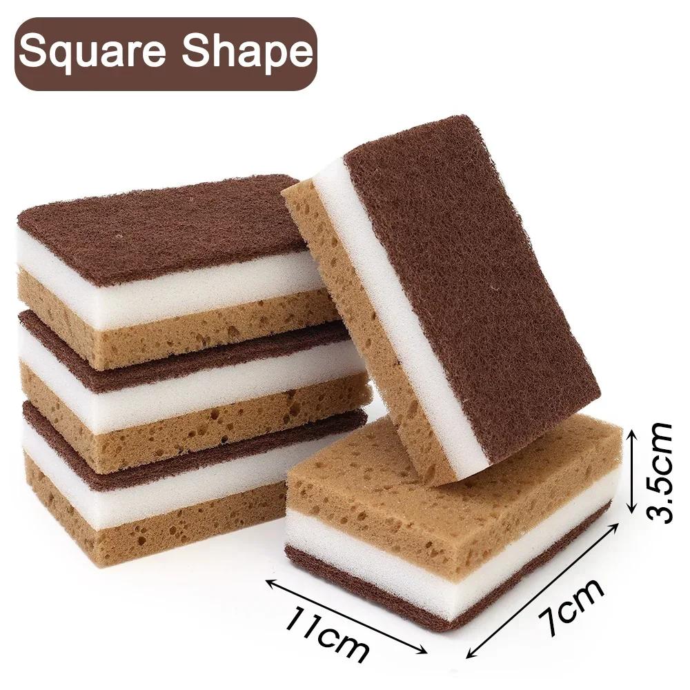 30/5 ks drhnoucích houbiček, oboustranných zesílených písečných vláken, houbiček z mořských řas, kuchyňských ubrousků na mytí nádobí, magických drhnoucích podložek