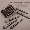 10-Piece Soft Bristle Makeup Brush Set: Powder, Blush, and Eyeshadow Brushes