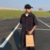 Street Overalls One-piece Men's Trendy Brand Hip-hop Short-sleeved Jumpsuit Suit Wide-leg Pants Straight-leg All-in-one Pants
