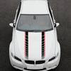 Car Engine Hood Long Striped Stickers Car Bonnet Vinyl Decals Self Adhesive PVC Auto Body Styling Decoration Sticker Accessories