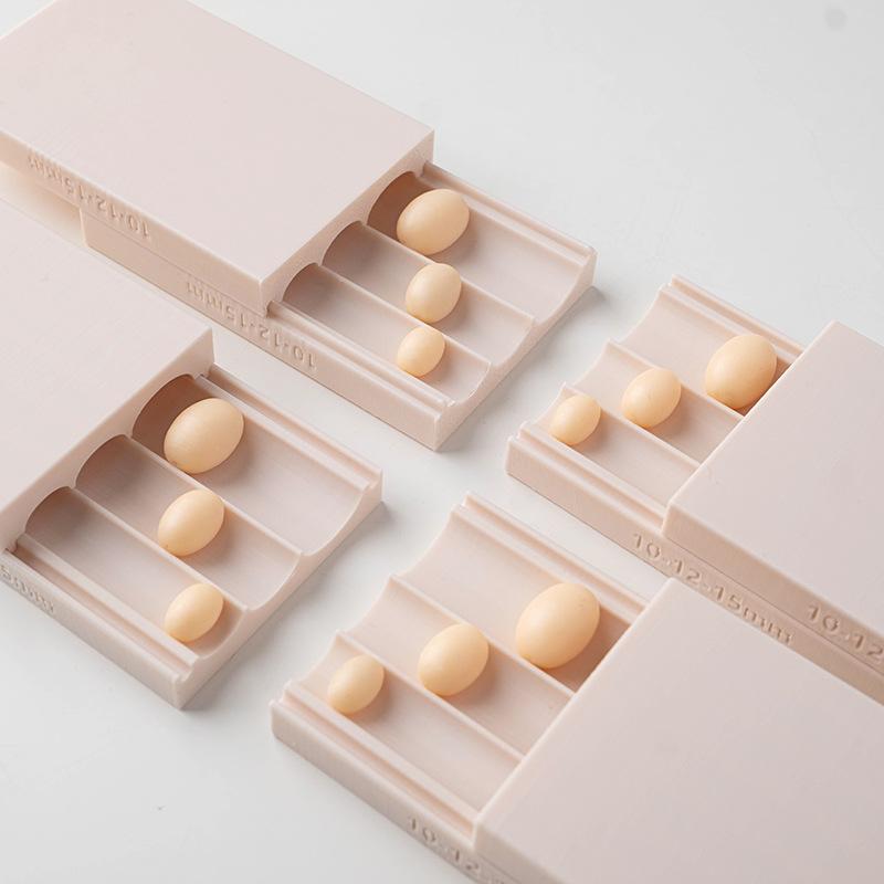 3D Egg Shaped Clay Mold Round Ball Forming Roller Polymer Clay Molding Handmade Craft Supplies Diy Jewelry Earrings Rapid Tool