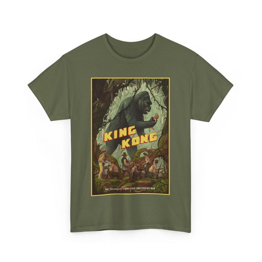 King Kong T Shirt Unisex Heavy Cotton Tee Unisex T-Shirt XXXXL