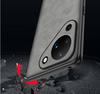 For Huawei Pura 90 Sheepskin Leather Shockproof Case For Pura 90 Magnetic Wireless Charging Soft Silicone Frame Phone Back Cover