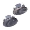 4Pcs 3in/76mm RV Air Louver Ceiling Vent 316 Stainless Steel Boat Ventilation Cover Round Air Vent L
