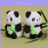 Porte-clés Peluche Panda avec Cercles Magnétiques pour Décoration de Sac à Dos et Cadeau pour Filles
