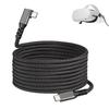 Sisyphy USB TYPE C Cable "L-shaped 3m Nylon USB 3.2 Gen 2x2 20Gbps Data Transfer 4K 60Hz Video Output PD Compatible 100W Quick Charging" iPhone 15 Ser