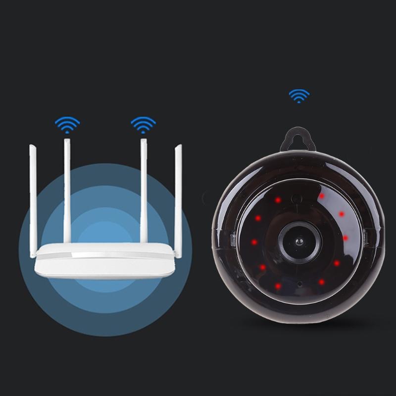 Wireless Camera for Home Office AP Hotspot Remote Monitor Webcam US/UK/EU Plug Monitor Motion Detection Security Camera