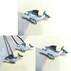 Handcrafted Shell Dolphin Brooch Pin With Embedding Technique For Animal Jewelry Enthusiasts