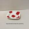 Wutuo Red Apple 8.25-inch Square Plate