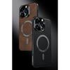Retro Leather Magnetic Phone Case For iPhone 17 16 11 12 13 14 15 Pro Max Plus Business Camera Protection Shockproof Thin Cover