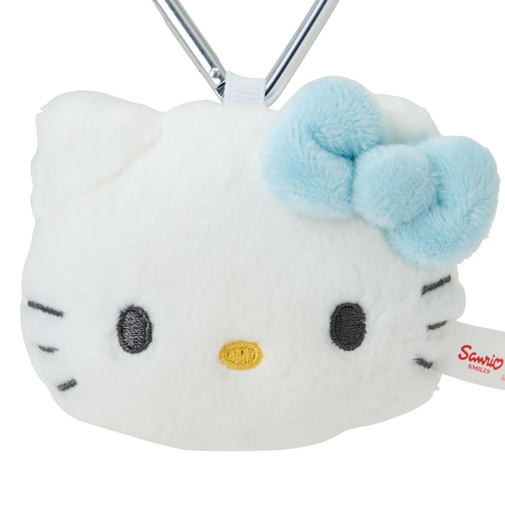 Mascot Holder Love Hello Hello Kitty Blue 087262 [Sanrio] Face-shaped (I Kitty)