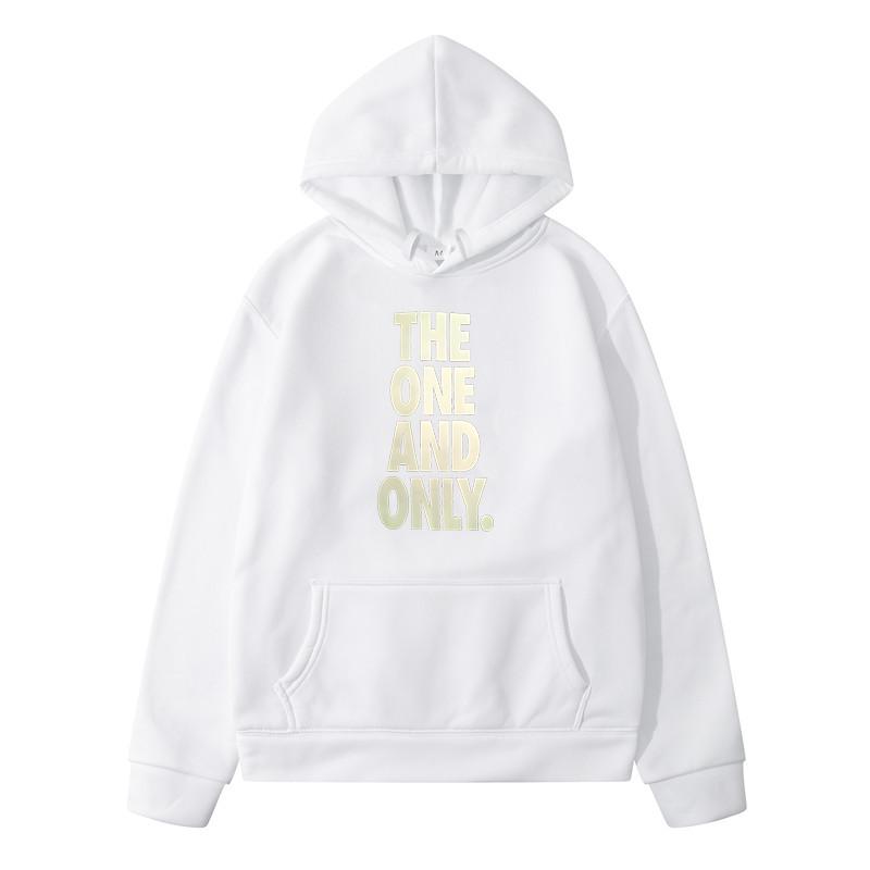 The One and Only Man Hoodie Men Men's Clothing Women's Sweat-shirt New In Hoodies & Sweatshirts Y2k Clothes Men's Winter Sweater