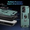For Xiaomi Redmi Note 13 Pro Plus 5G Case Shockproof Armor Case For Redmi Note 13 Pro+ Car Magnetic Holder Ring Protect Cover