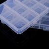 Multi-Grid Transparent Plastic Storage Box for Beading & Jewelry - 10, 15, 24, 28, 32 Options