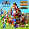 My World Magnetic Cube Set: Educational Building Blocks for Kids