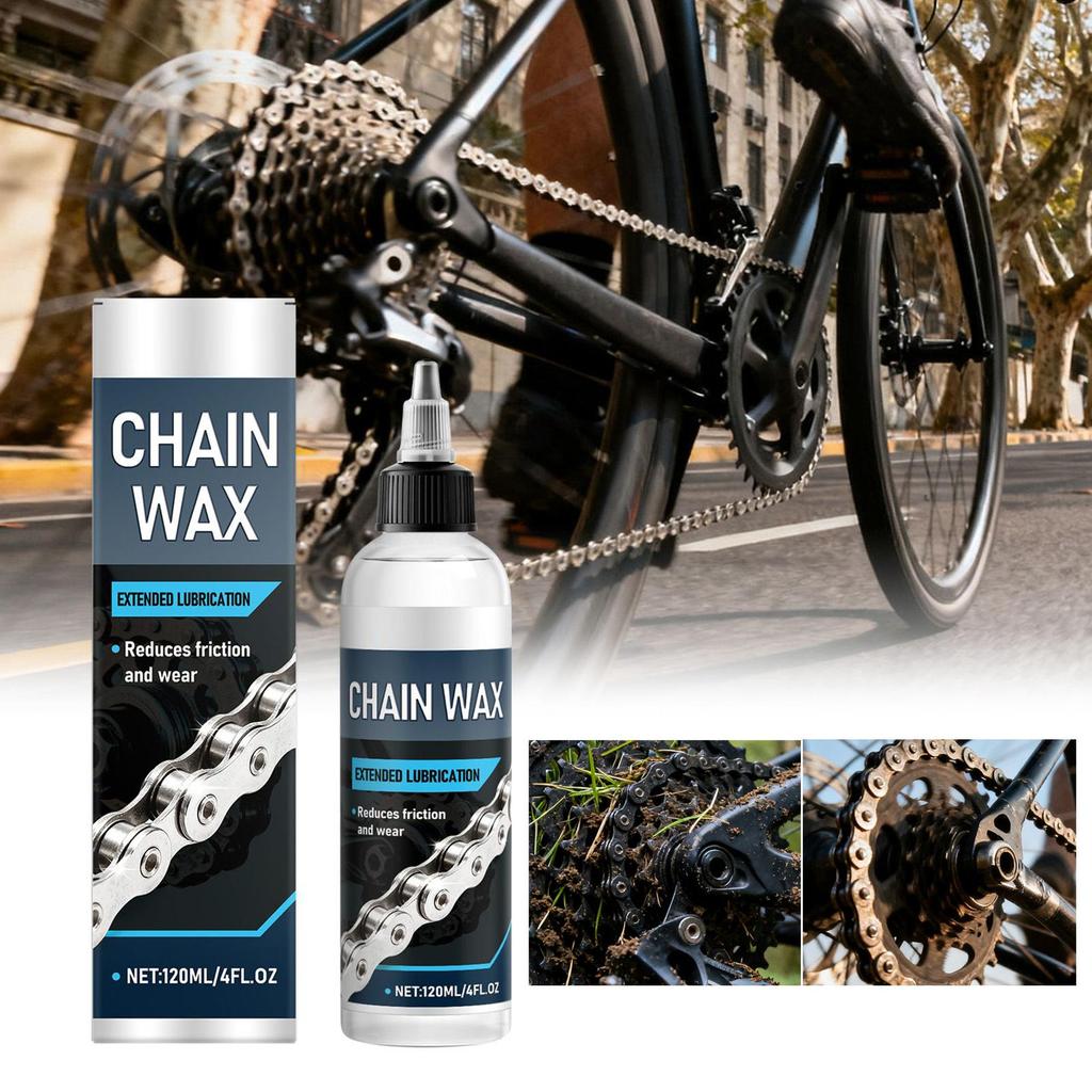 New Dry Lube Bike Chain 120ml Long-Lasting Maintenance Care Lubrication Bicycle Lubricant For Riding Drivetrain Cycling Park