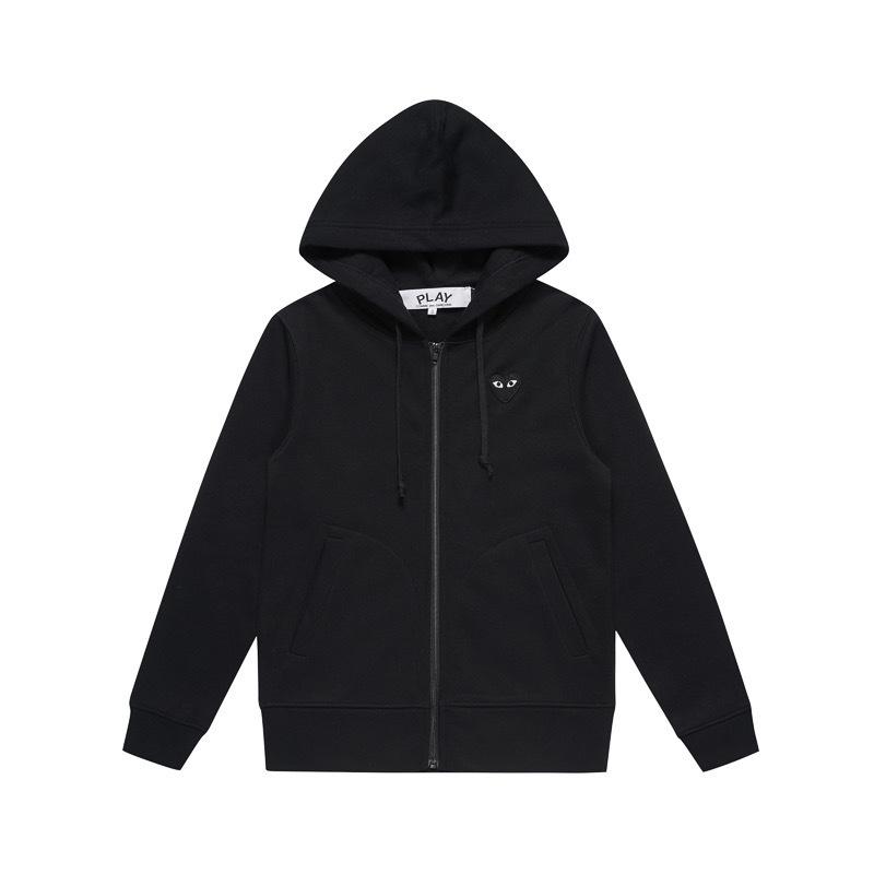 HEYPLAY Unisex Heart Pattern Cotton Hoodie - Japanese Trend, Autumn/Winter Style