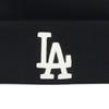 New Era MLB ONSPOTZ Exclusive LA Black Free Pom Pom Rib Cuff Knit Cap with Pom Los Angeles Dodgers Poms,