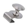Glass Clip Cabinet Pulls Handle Office Door Display Drawer Pull Button Furniture For Home