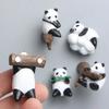 1 Pcs Cartoon Panda Fridge Magnets Refrigerator Message Sticker Home Decoration Kitchen Accessories Tools