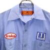 RED KAP Short sleeve Work shirt S Blue purple Men's Used