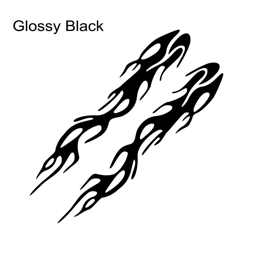 

Interesting Flame Shape Motorcycle Sticker Car Truck Window Vinyl Film Decal Waterproof Motorbike Sticker Decoration Accessories