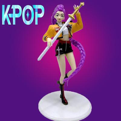Kpop Demon Hunters Superstar Rumi Standing Figures PVC Model Toys Desk Room Decoration Ornament Accessories Toy Birthday Gifts