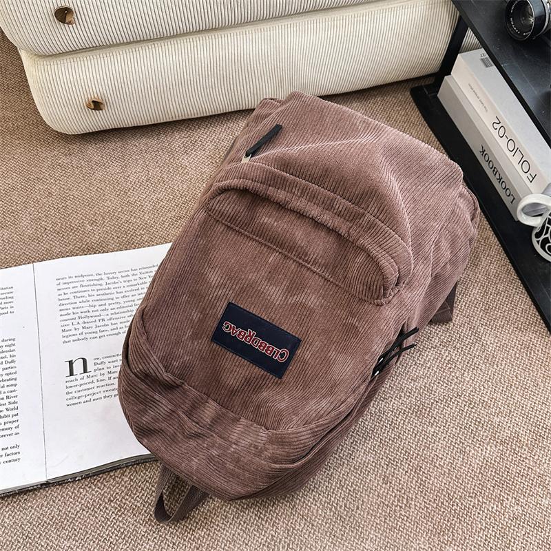 Cord-Rucksack Schülerrucksack Großer Rucksack