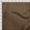 oneOone Cotton Flex Brown Fabric Chevron Diy Clothing Quilting Fabric Print Fabric By Yard 40 Inch
