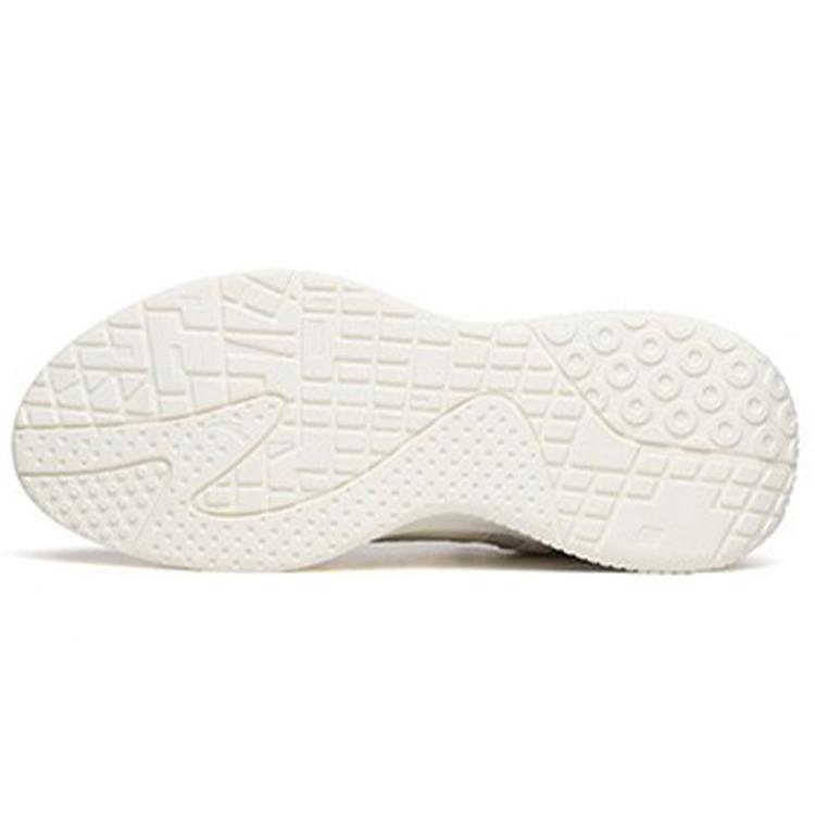 Anta Casual Breathable Abrasion Resistant Slip Resistant Low Top Running Shoes Men's Floating Cloud Gray 112138812-1