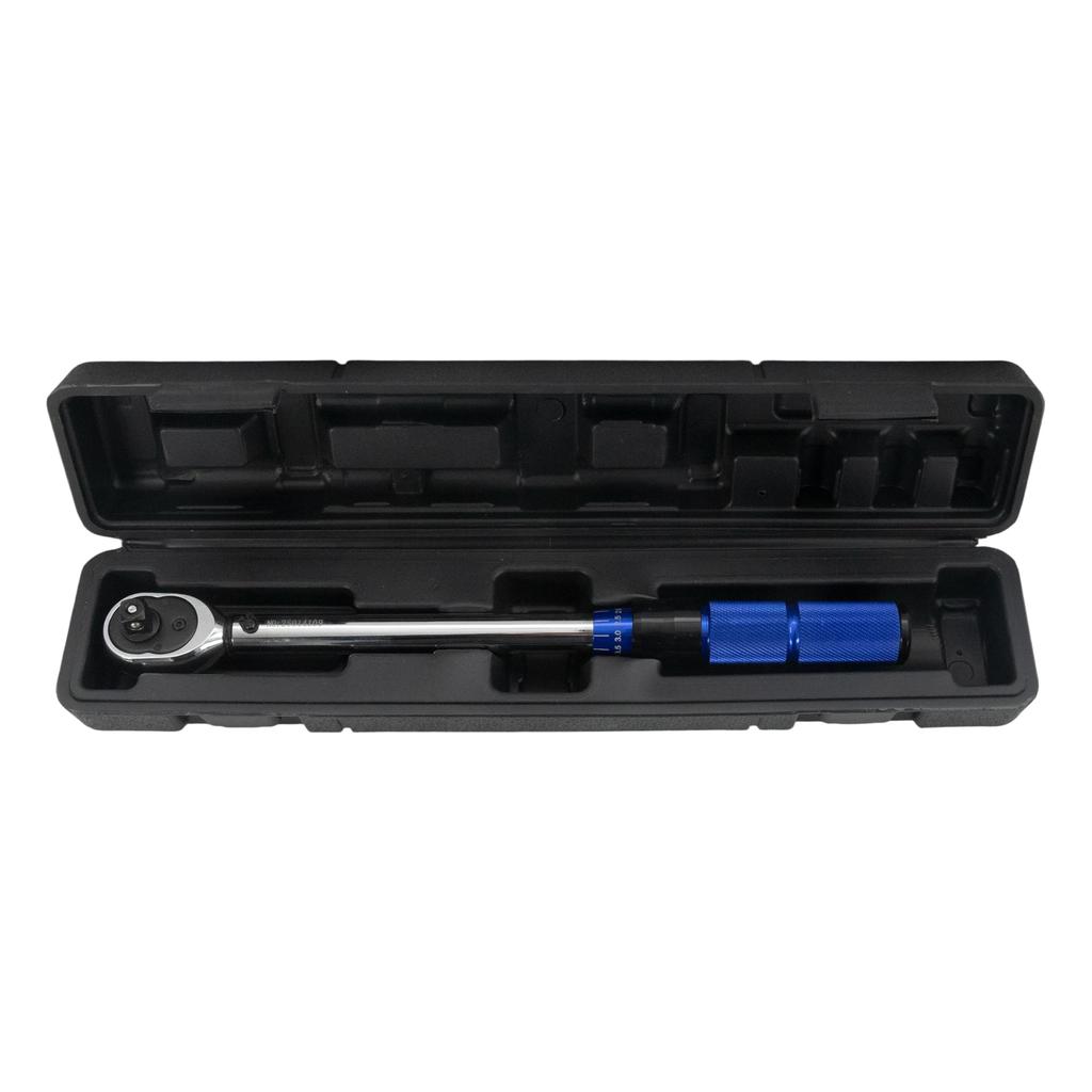 GOODRIG Voreinstellbarer Drehmomentschlüssel, 9,5 mm (3/8 "), 72-Zahn-Ratsche, 5-60 Nm, ±3%