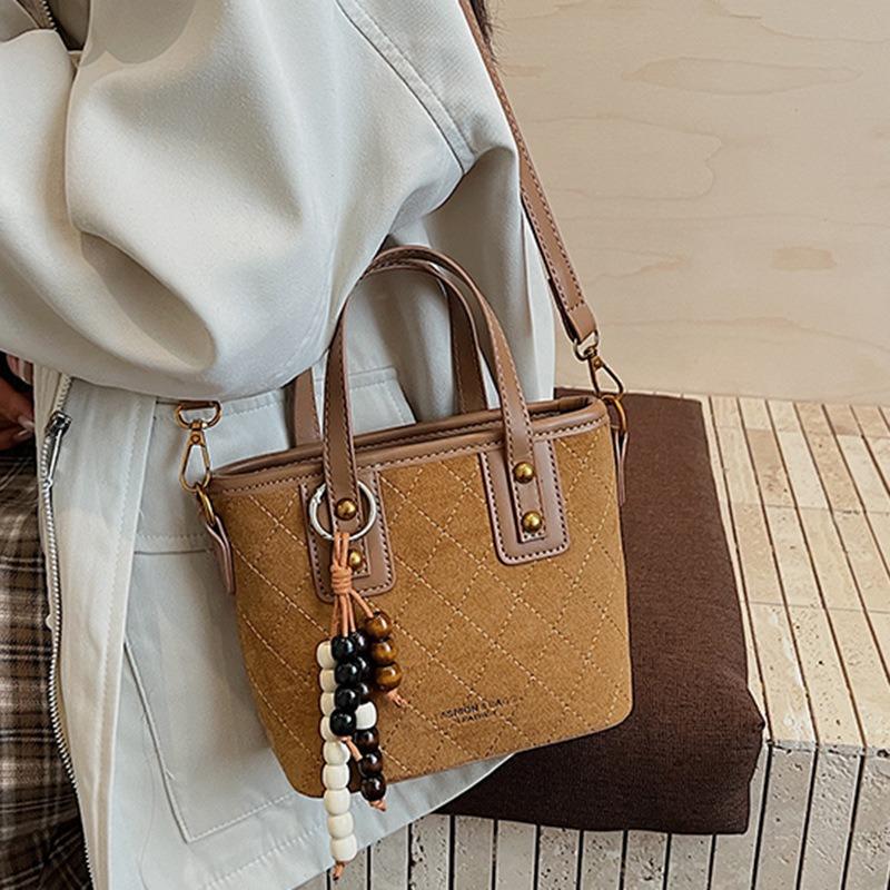 Handbag Bag Women's New Small Fresh Shoulder Bag Messenger Bag Fashion Niche Bucket Texture Casual Women's Bag