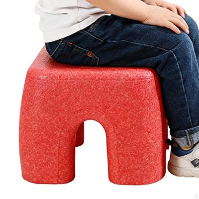 Kids Stool Foam Rounded Edges Multipurpose Children's Footstool Step for Sitting Kindergarten