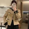 2025 French Chic Women's Spring-Autumn Jacket - High-End, Elegant Style In Petite and Large Sizes