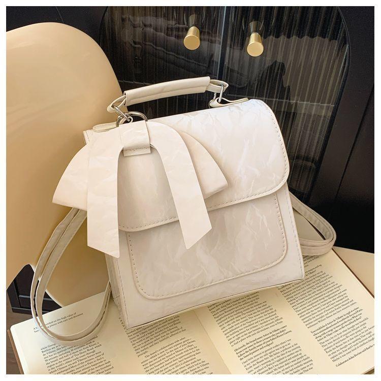 Сумка через плечо с бантом Niche Design, новый модный рюкзак для женщин в стиле колледжа, сотни школьных рюкзаков Tote