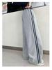 Mädchen Frühling-Herbst Gerade Hosen – Jugend Weite Leggings Freizeit Hosen