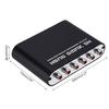 Audio U-disk Player Dac Converter Input Interface Optical Fiber Coaxial Stereo