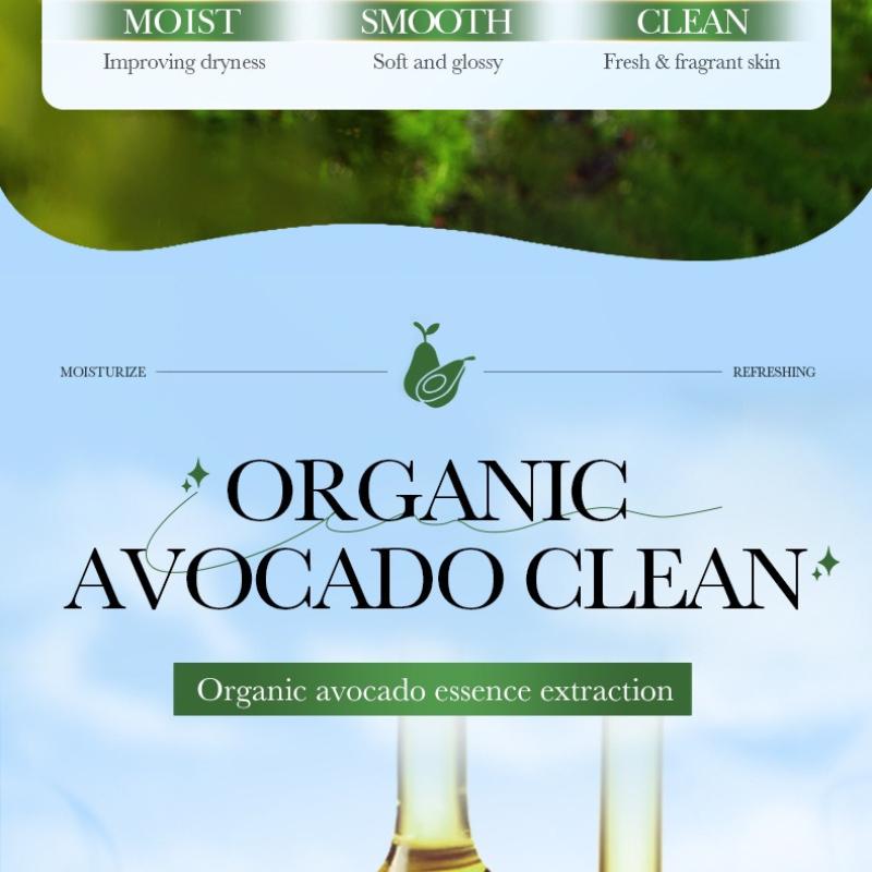 Avocado Fragrance Body Wash SADOER Skin Rejuvenation Cleansing Body Wash