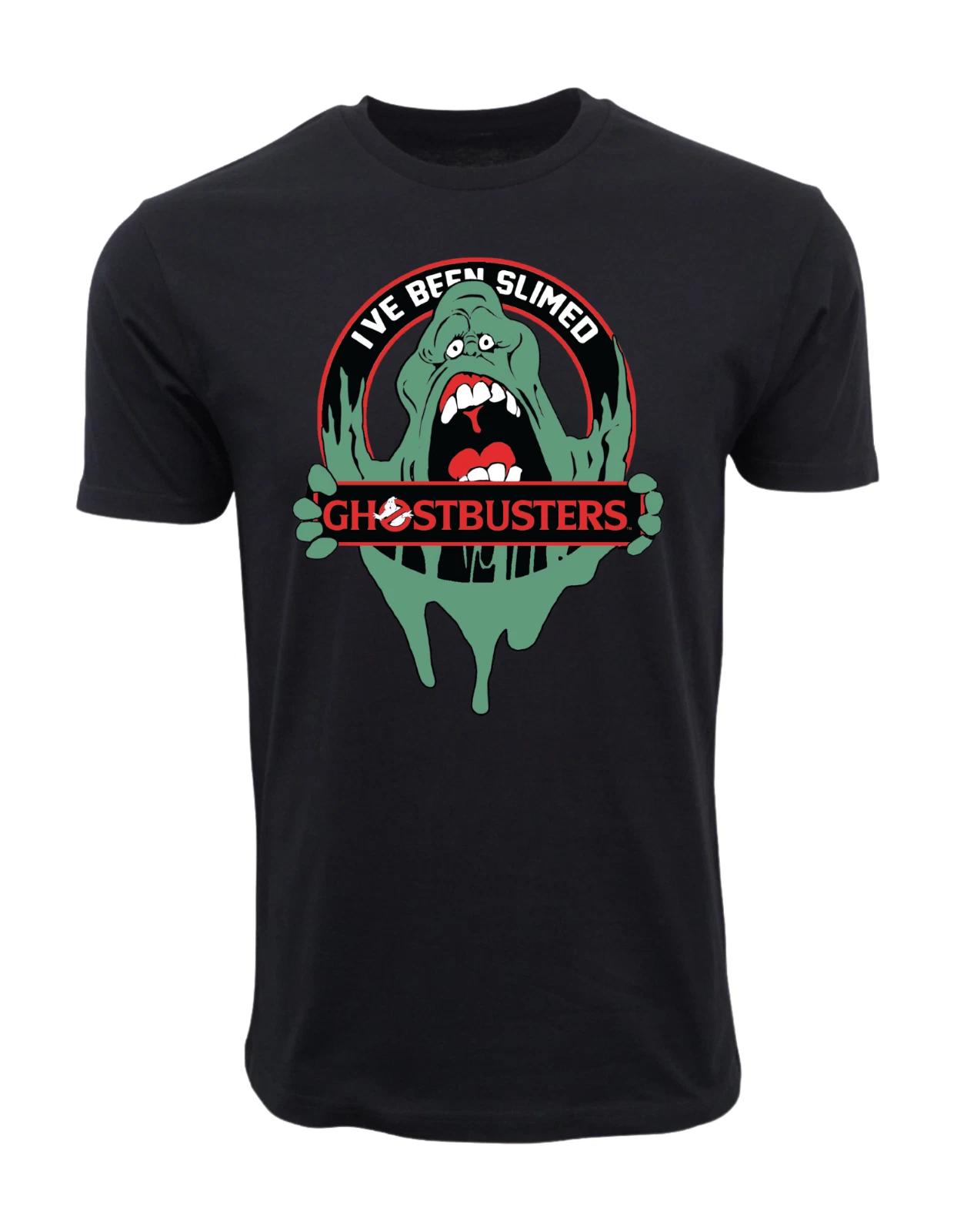 Unisex Adult Casual Graphic GHOSTBUSTERS IVE BEEN SLIMED T SHIRT T-... XXXL