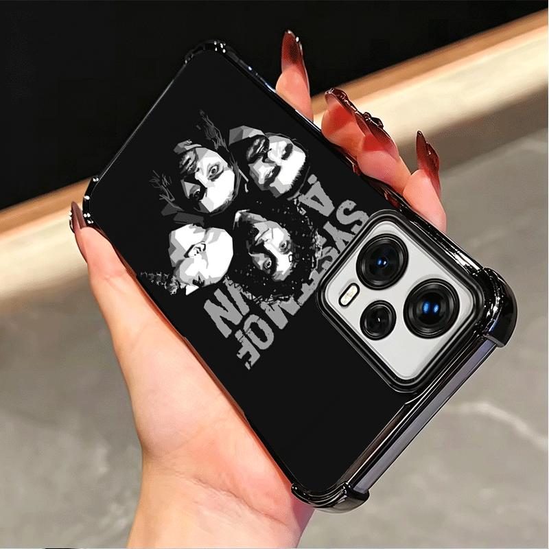 System Of A Down Soft Phone Case For Xiaomi Poco X7 X8 Pro Max X6 X5 X3 F8 Ultra F7 M8 M7 M5S Redmi 15C 15A 15 14C 13C 12C 13 12