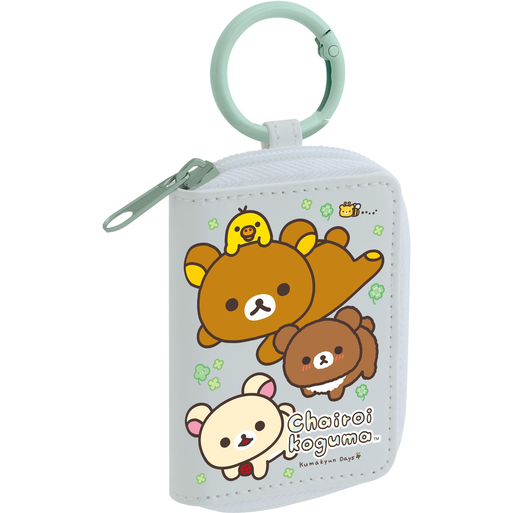 CK71601 Rilakkuma Kumakyun Smart Key Case [San-X]  Chairoikoguma s Days