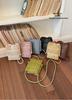 Korean INS Style Woven Hollow Shoulder Bag - Women's Summer Commuter Square Bag