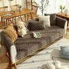 Winter Plush Sofa Cushion Simple Winter Thickened Cushion Leather New Non-Slip Sofa Cover All-Inclusive Cover Towel